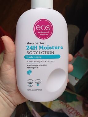 Eos fresh and cozy lotion